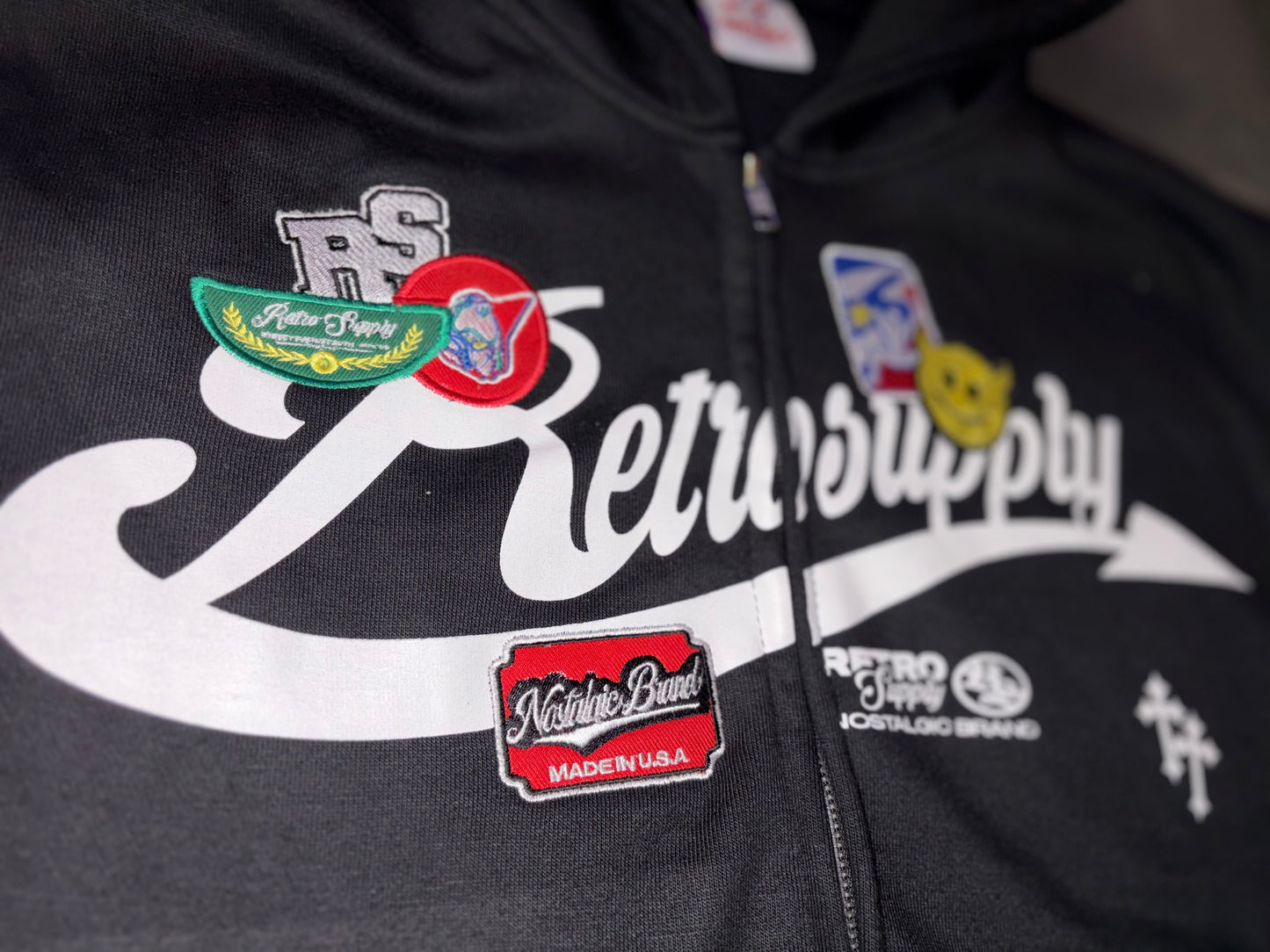 Black Nostalgia Sweat-Suit