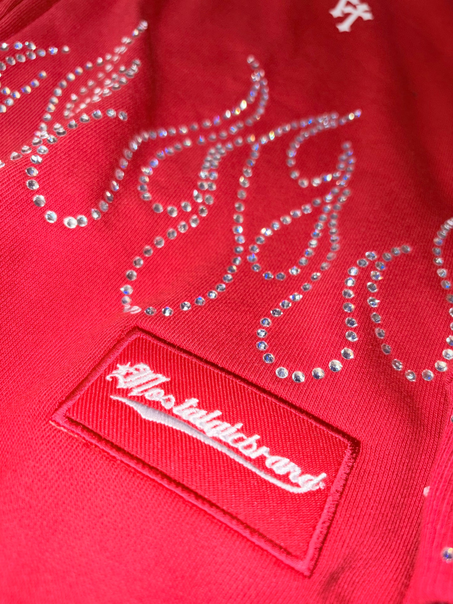 Red Nostalgia Sweat-Suit